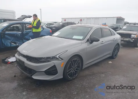 2022 Kia K5 Gt z USA, uszkodzony, nr VIN 5XXG44J82NG096606